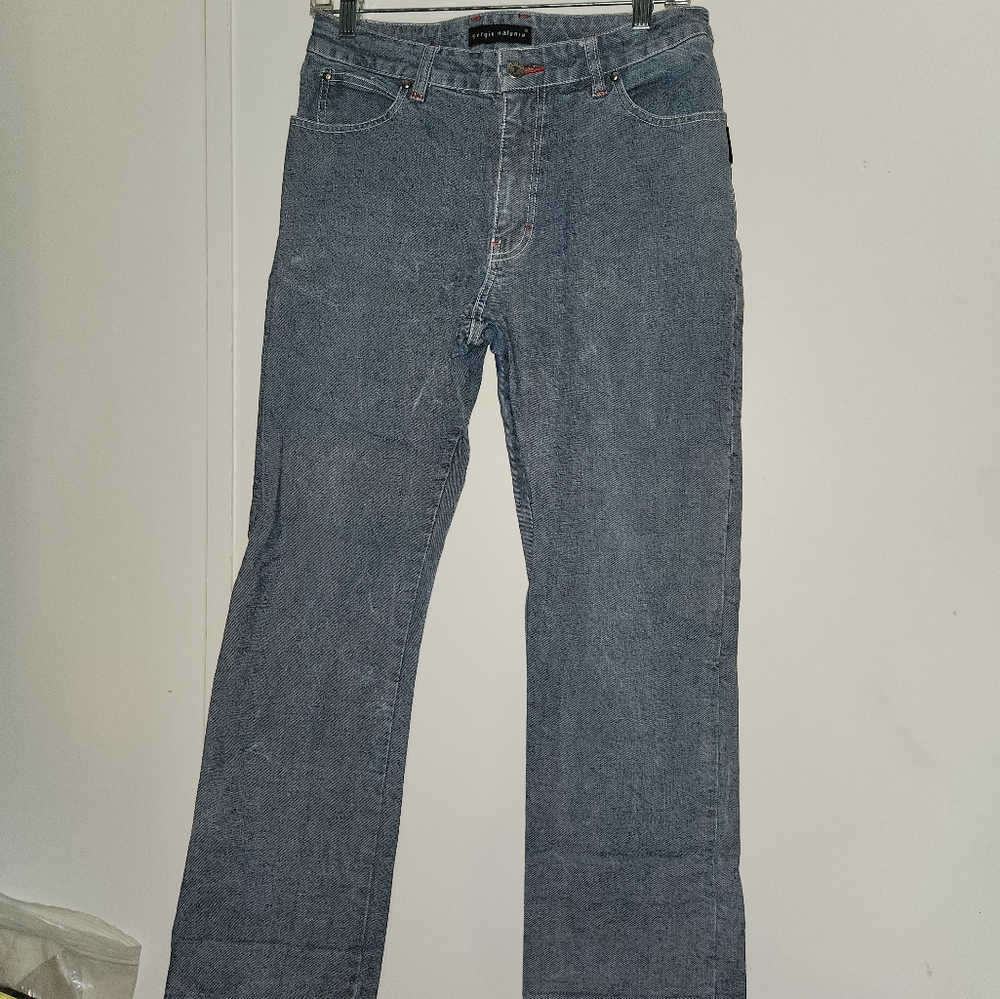 Sergio Valente men's 30/26 pants blue